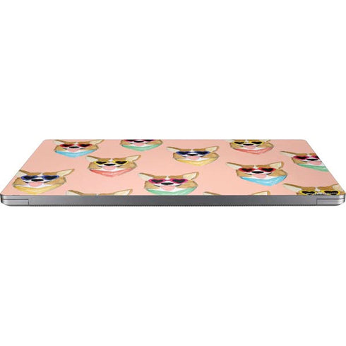 Bouffants and Broken Hearts Corgi Love Universal Laptop 15in (12.2 x 8.8in) Skin